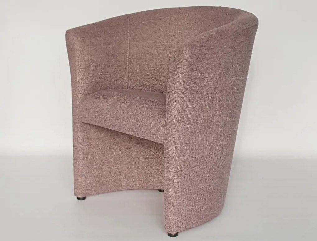 Kreslo Boston, staroružová látka