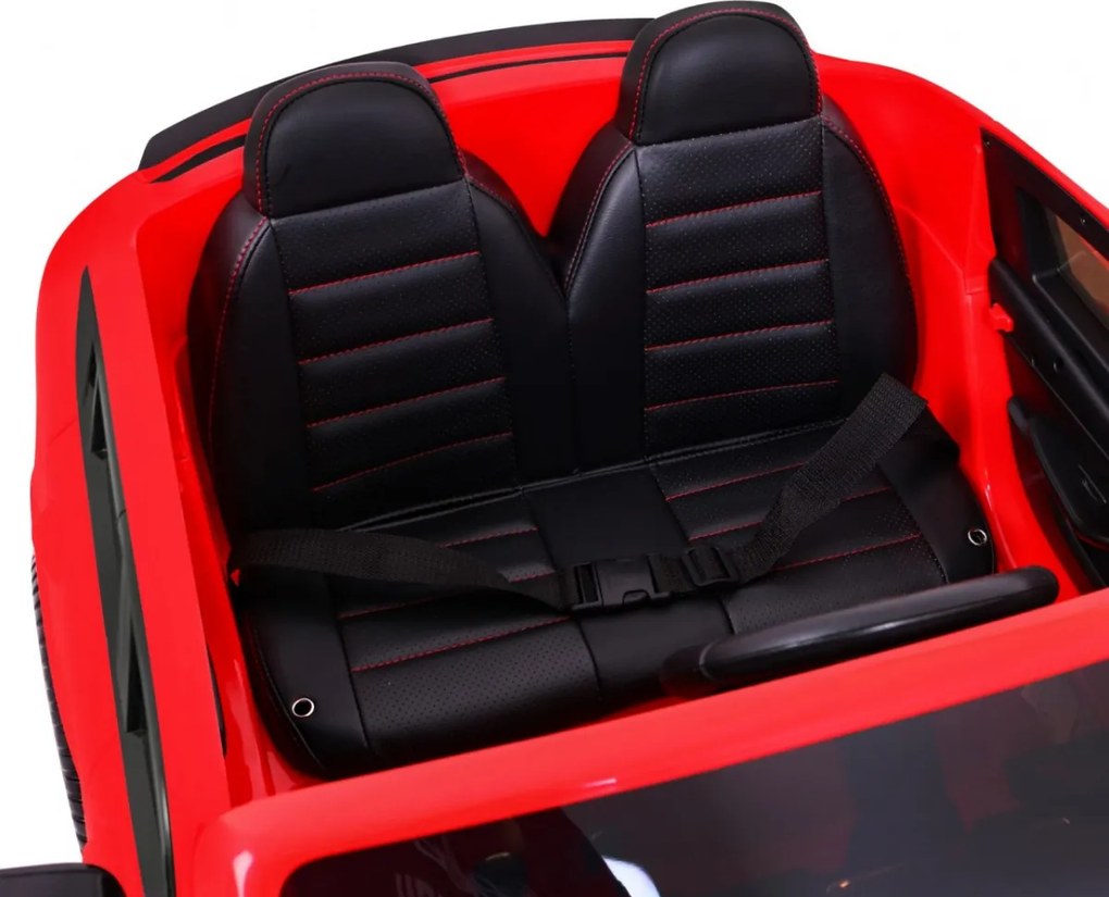 Ramiz Mercedes GLC 63S detské auto Červené SUV + pohon 4x4