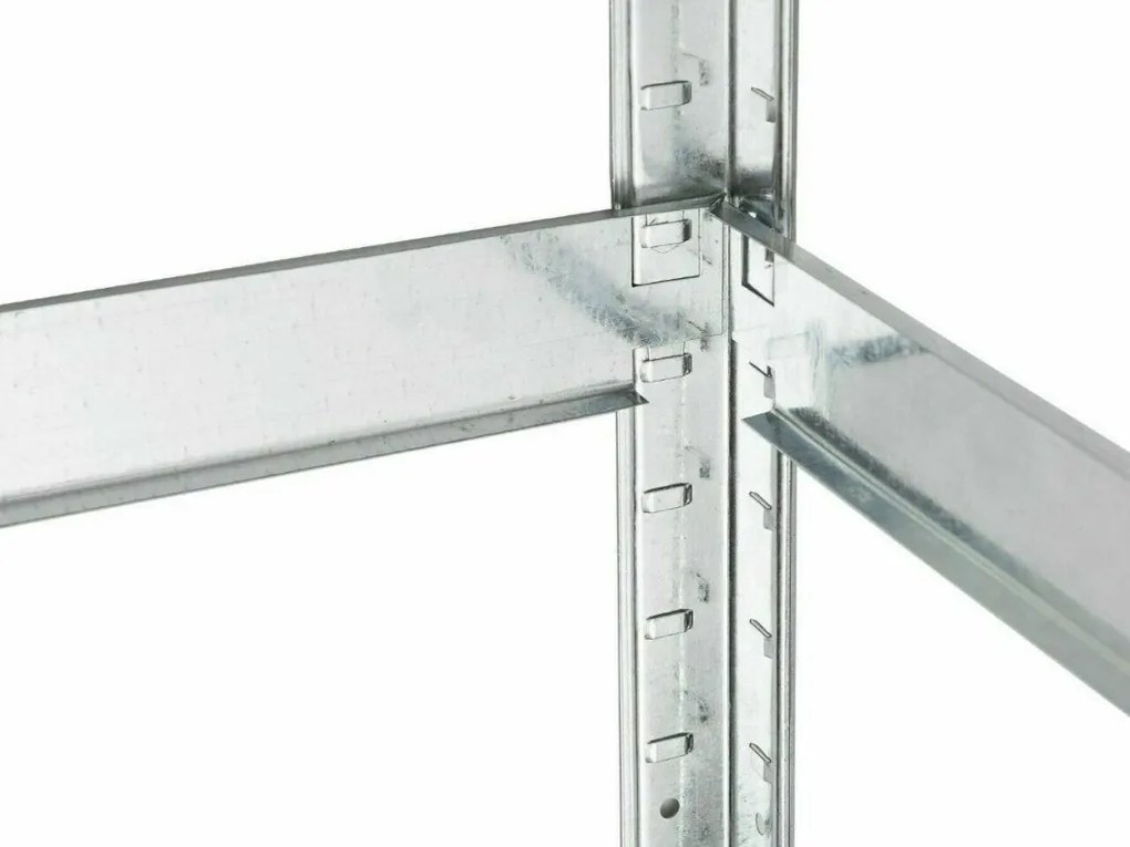 Fistar Regál 1800x700x400 mm zinkovaný 5-policový, nosnosť 875 kg