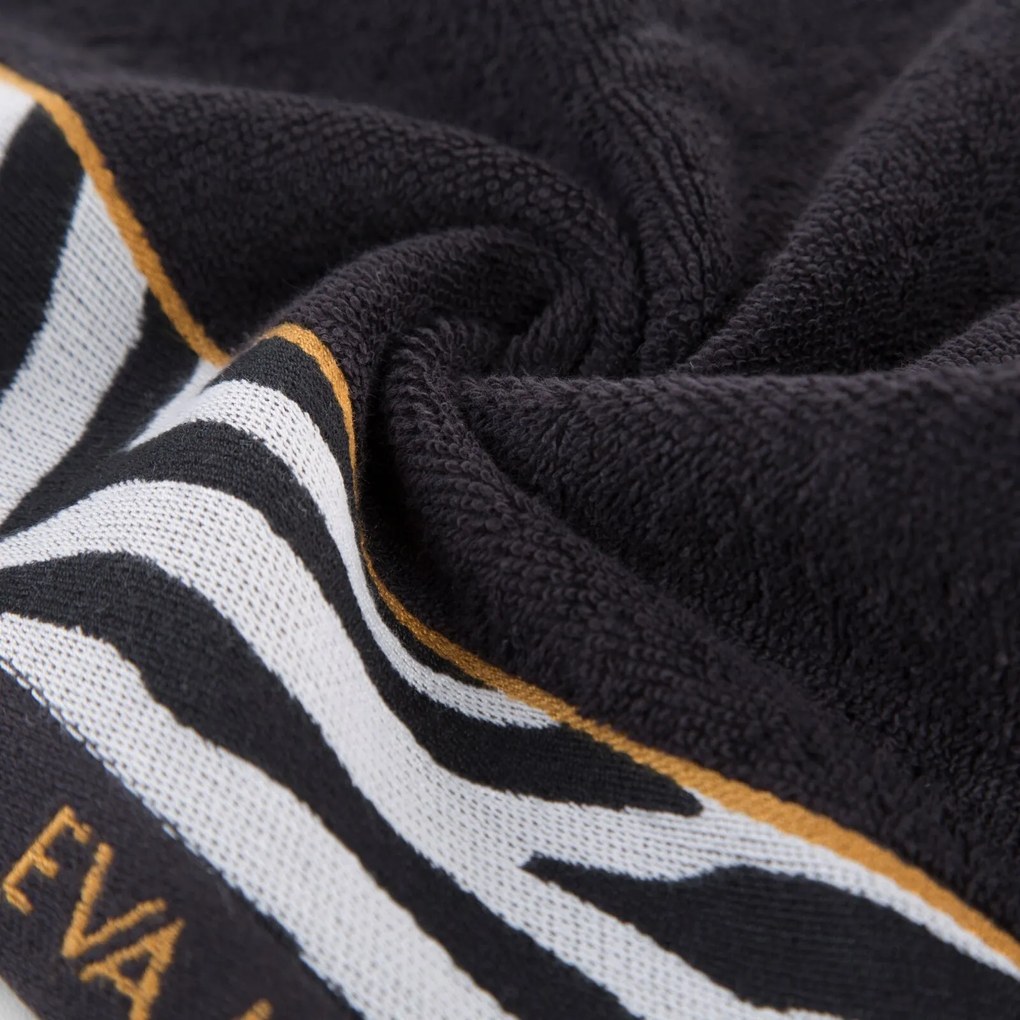 BAVLNENÝ UTERÁK EVA MINGE22 30X50 CM ČIERNA