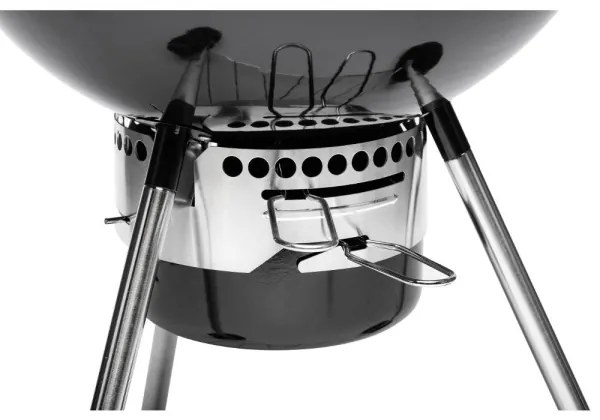 Fieldmann - Gril na drevené uhlie čierna/chróm