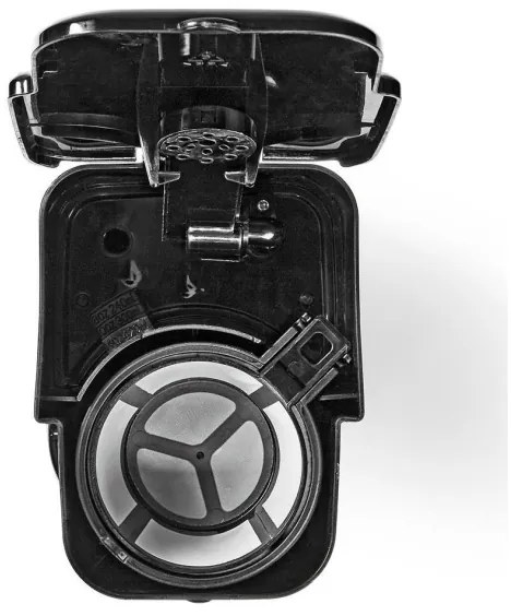 Nedis KACM300FBK - Kávovar na jeden hrnček 0,4 l a cestovním hrnkem