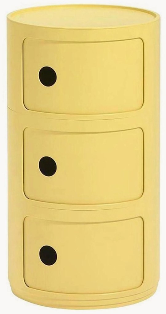 Dizajnová skrinka Componibili, 3 moduly, V 59 cm