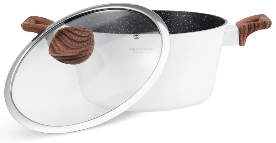 Biela 15 kusová sada hrncov