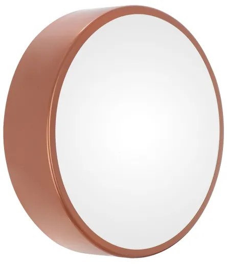 Kúpeľňové stropné svietidlo CLEO 2xE27/24W/230V pr. 30 cm medená IP54