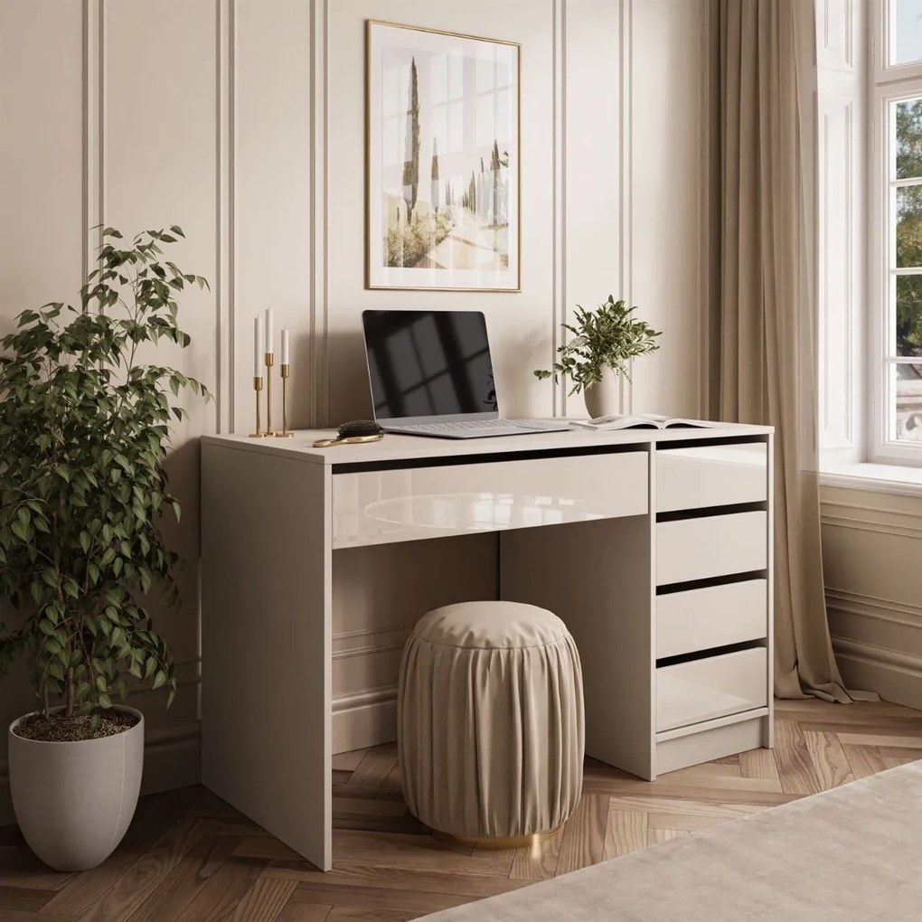 PISACÍ STÔL ORLANDO KAŠMÍR LESK