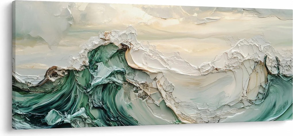 Obraz - 3D abstrakcie mora (120x50 cm)