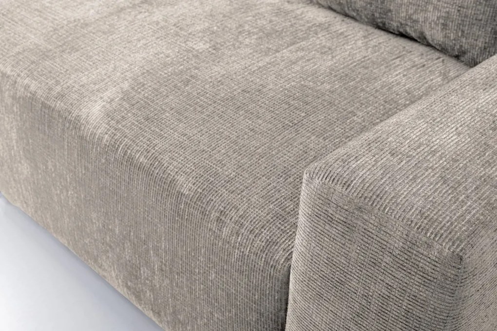 Rozkladacia pohovka Anafi, šedo-béžová látka