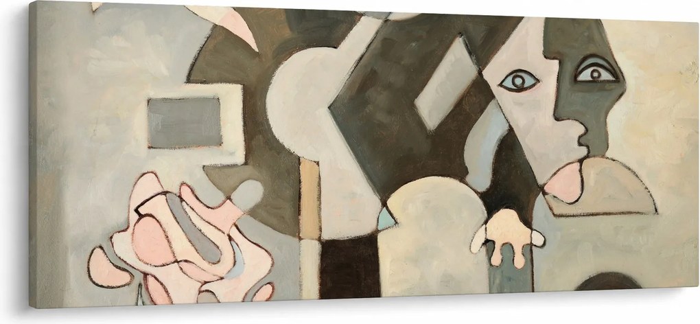 Obraz - Kubizmus (120x50 cm)