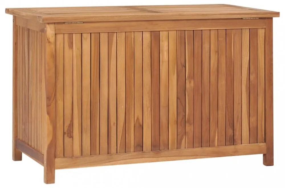 Záhradný úložný box teak Dekorhome 120 cm