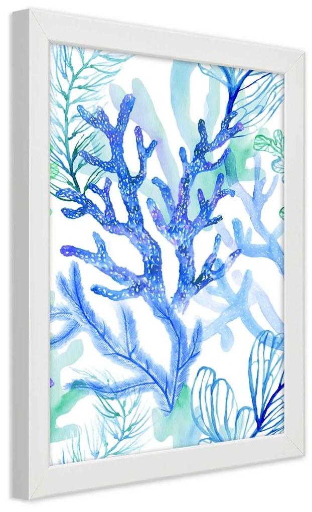 Gario Plagát Morské rastliny a koraly Farba rámu: Bez rámu, Rozmery: 20 x 30 cm