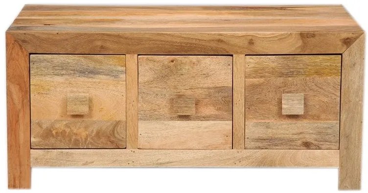 furniture-nabytek.cz - Konferenčný stolík masív z dreva mango 90x40x60