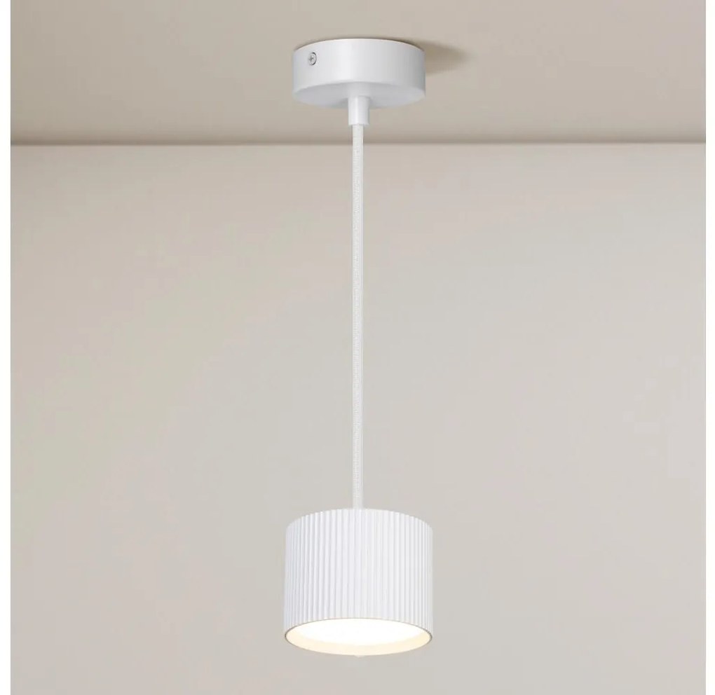 Brilagi - LED Závesné svietidlo na lanku STRIPY 1xGX53/15W/230V biela