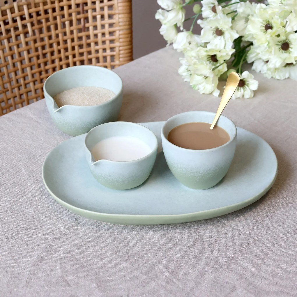 Chic Antique Porcelánový hrnček Valence Verte 185 ml