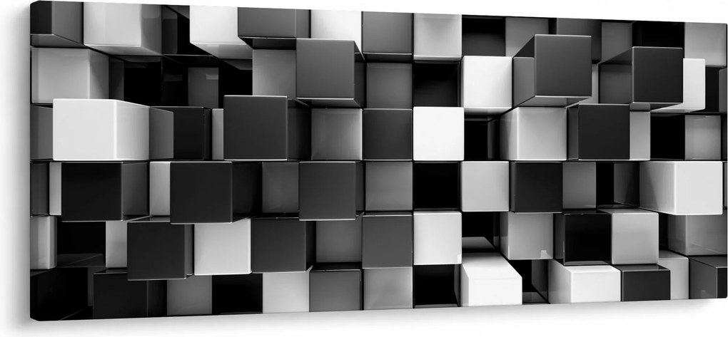 Obraz - Kocky (120x50 cm)