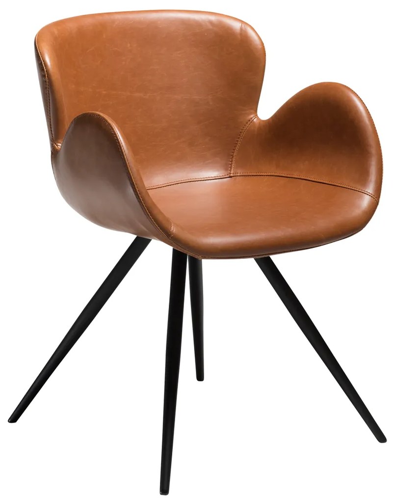 GAIA ČALÚNENÁ STOLIČKA brown/black