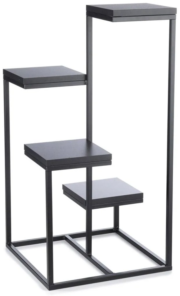 Kvetinový stojan LOFT 79 cm čierny