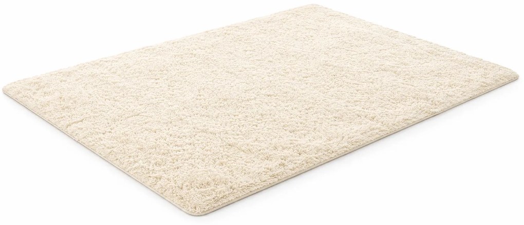 TZ Béžový obdĺžnikový shaggy koberec Lana Rozmer: 60x120