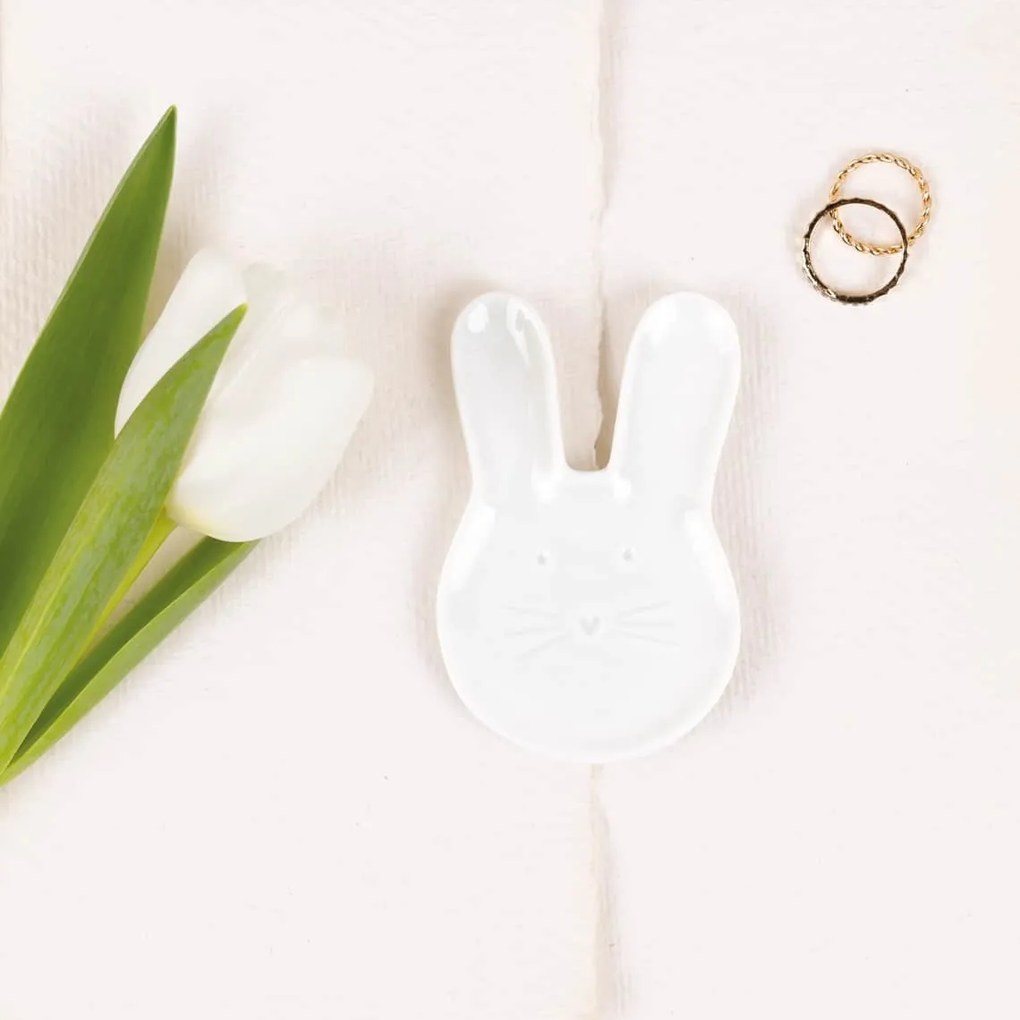räder Porcelánový mini tanierik Rabbit