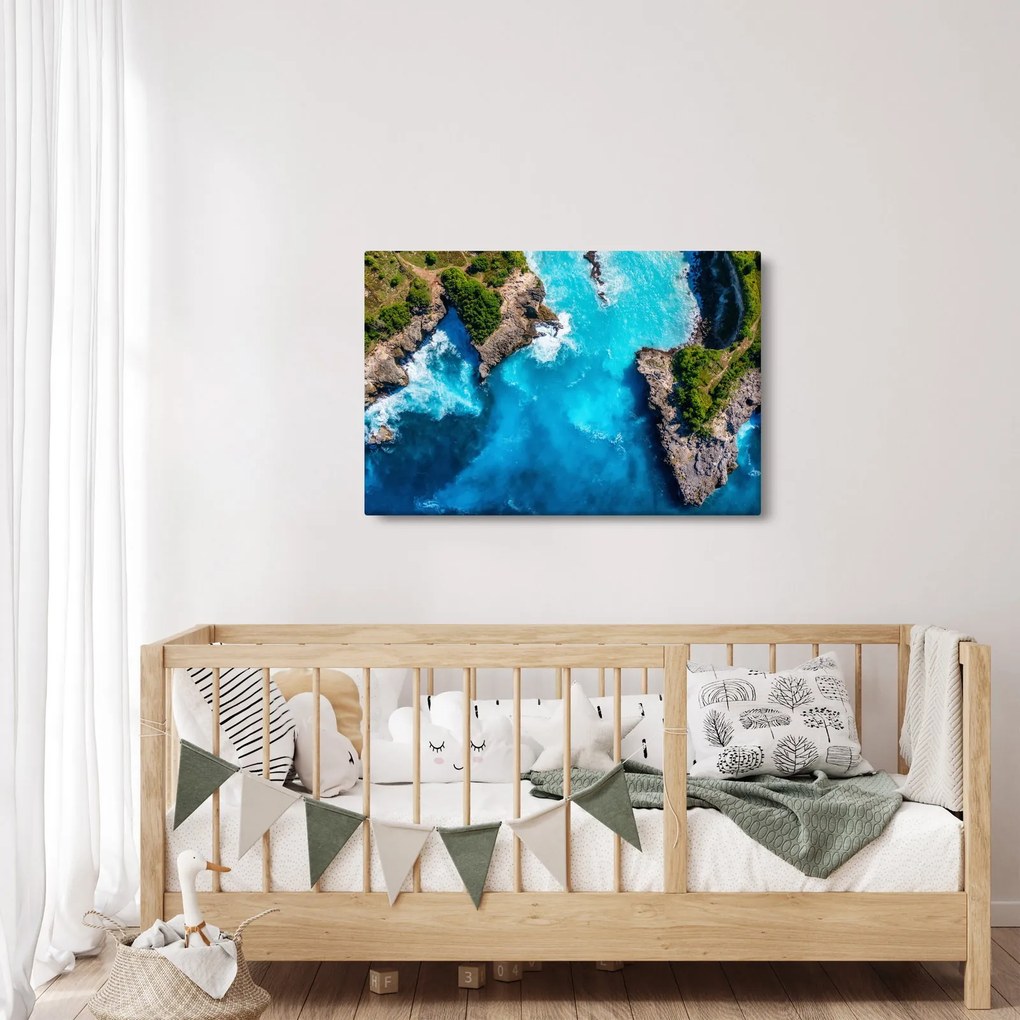 Obraz - Zátoka na Bali (90x60 cm)