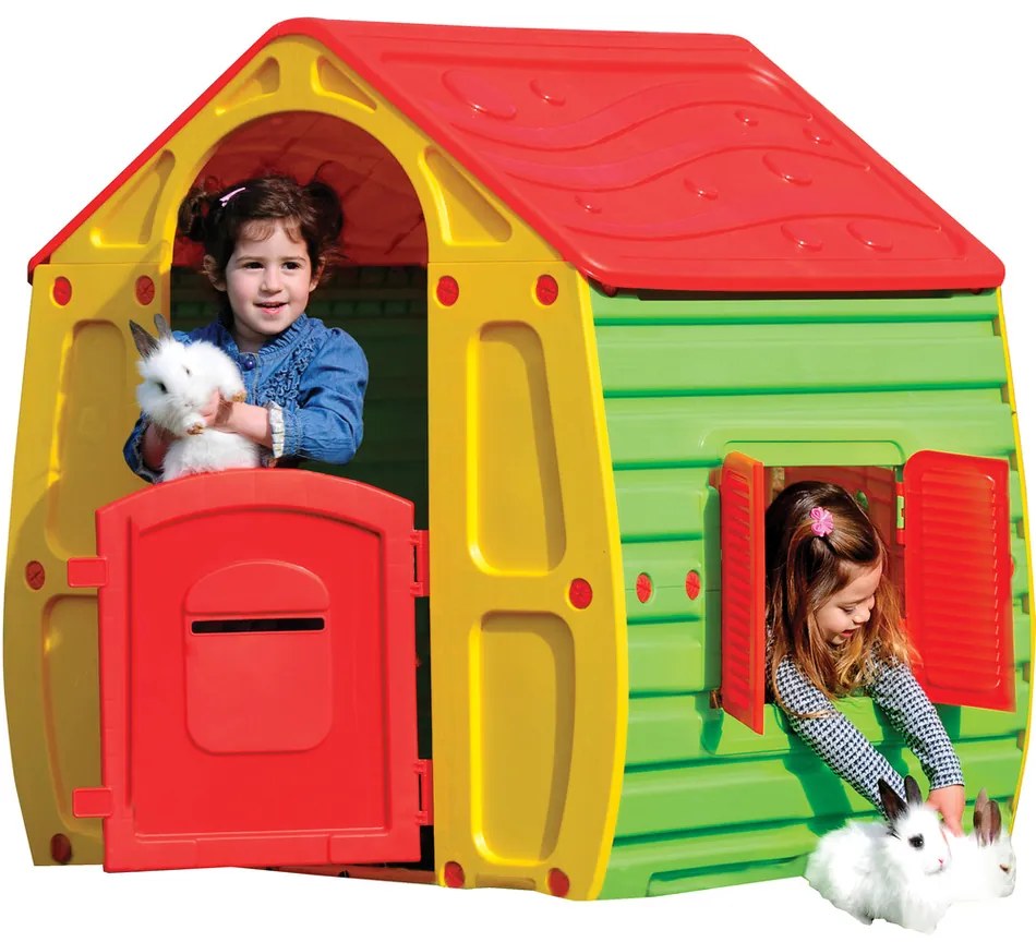 Buddy Toys Domček MAGICAL červený