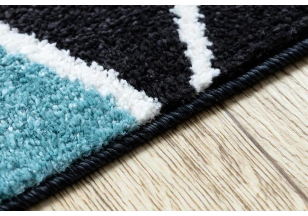 Kusový koberec 3D Kocky modrý 140x190cm