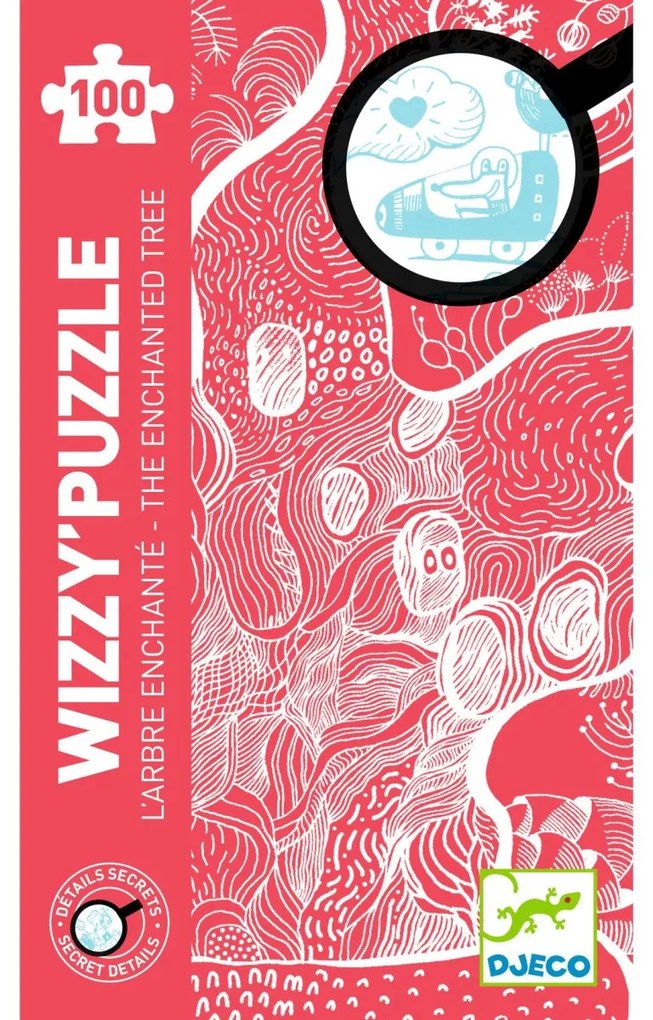 Efektné puzzle - začarovaný strom - 100 ks