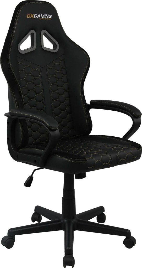 XXXLutz HERNÁ STOLIČKA, vzhľad kože, čierna BX Gaming - Kancelárske stoličky - 001998010601