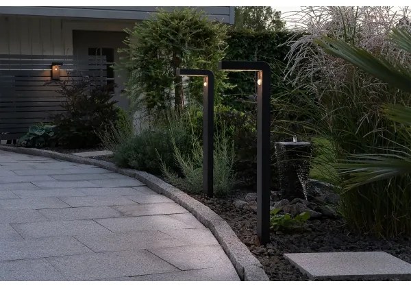 Eglo 900246 - LED vonkajšia solárna lampa so senzorom 18xLED/0,2W/3,7V IP44