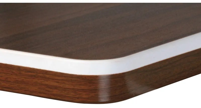 Kancelársky písací stôl ARRISTO LUX, rovný, dĺžka 1800 mm, orech