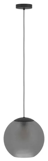 Eglo 390212 - Luster na lanku ARANGONA 1xE27/40W/230V dymová