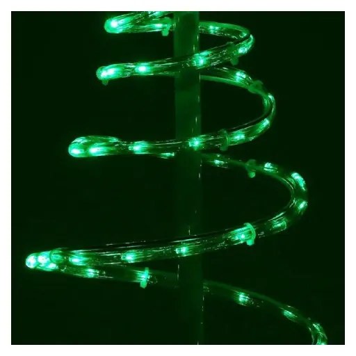 SPRINGOS LED Vianočný stromček - 135cm, 192LED, IP44, zelená