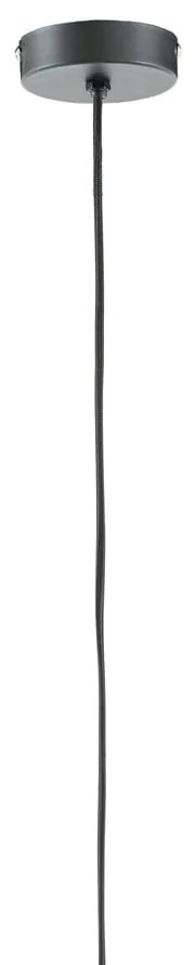 Matne čierne stropné svietidlo ø 49 cm Deya - Light &amp; Living