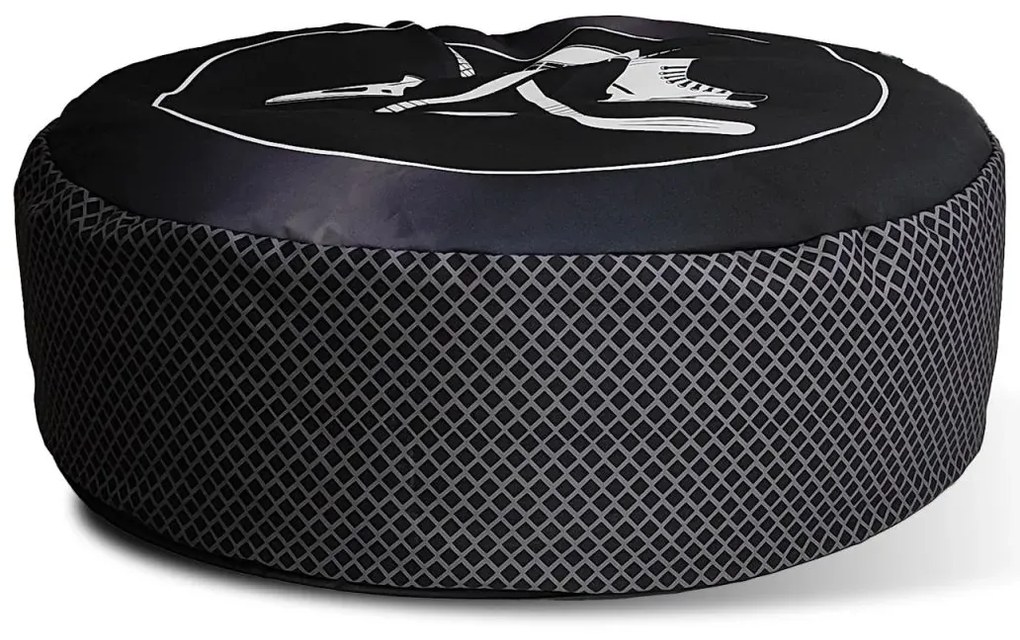 Sablio Taburet v tvare hokejového puku - 90 x 30 cm