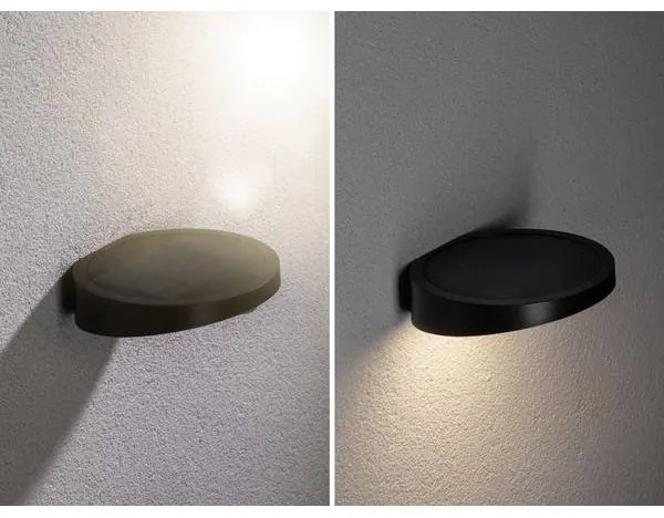 Paulmann 94246 - LED/1,2W IP44 Vonkajšie solárne svietidlo so senzorom RYSE 3,7V