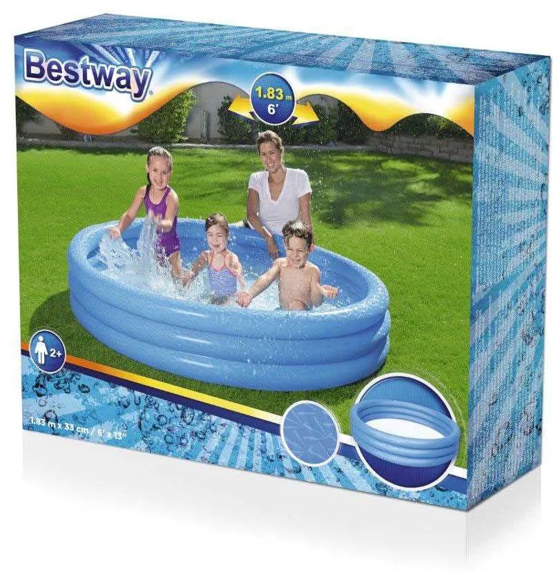Detský nafukovací bazén Bestway 183x33 cm modrý