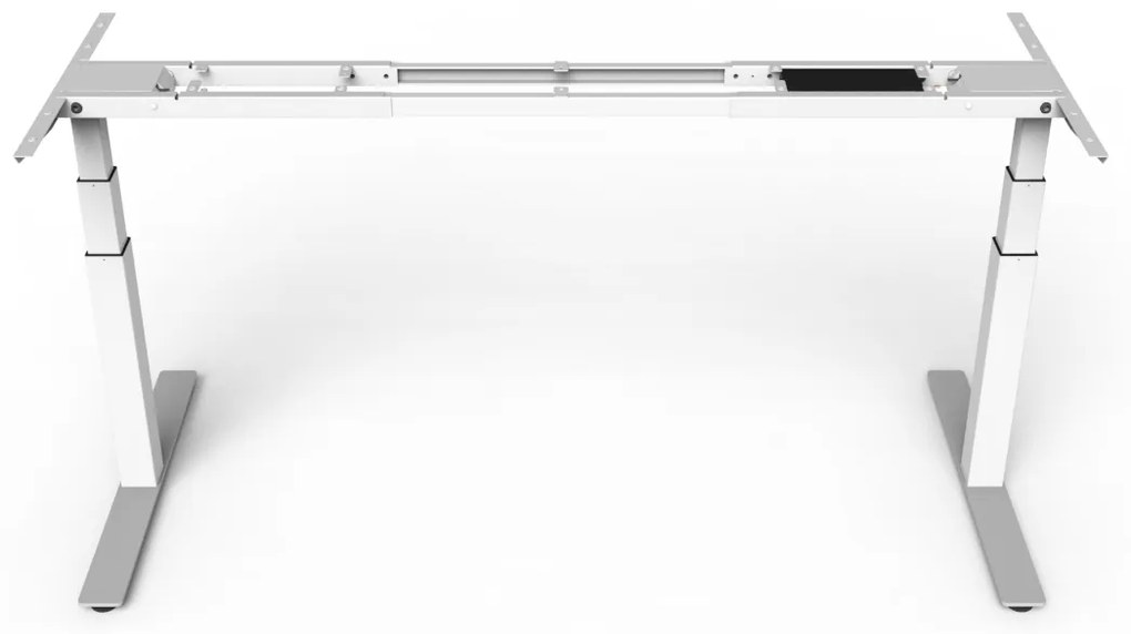 Elektricky výškovo nastaviteľný stôl ADJUSTME - rozmery na mieru, viac farieb dosky 120 x 80 cm