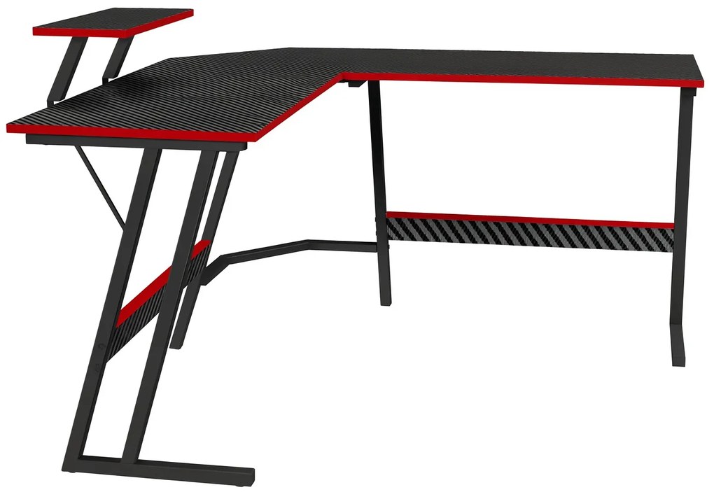 Herný stôl BG02 čierny 130 cm