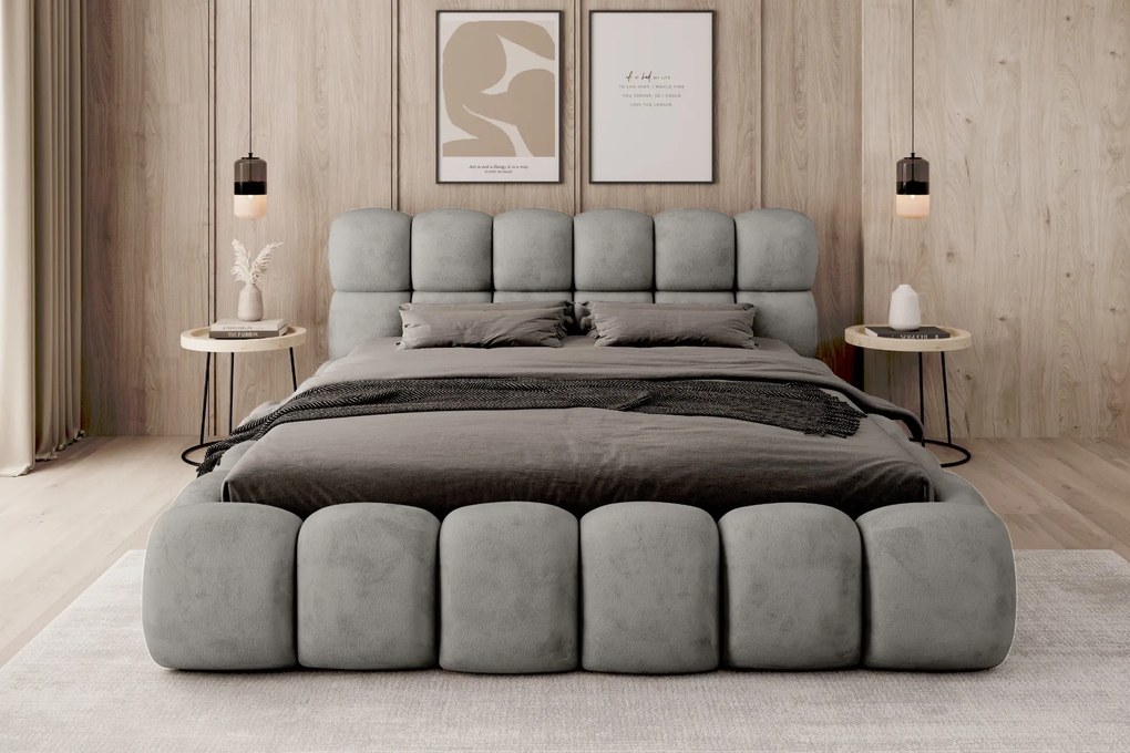 ČALÚNENÁ POSTEĽ ASHLEY 160x200 APHRODITE 21 ASH