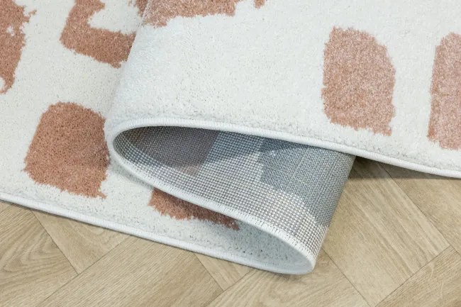 Detský koberec LIMA M038A krémový / ružový