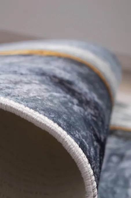 Koberec MILANO 40011-01 sivý / zlatý