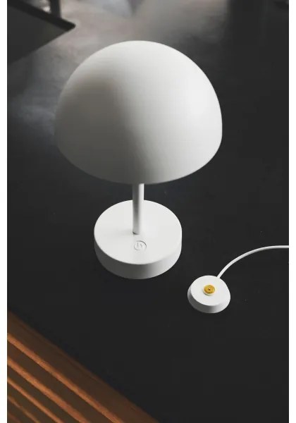 Nordlux - LED Stmievateľná nabíjacia stolná lampa ELLEN LED/2,8W/3,7V IP44 biela