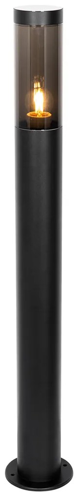 Moderná vonkajšia stojaca lampa čierna 110 cm IP44 - Rox