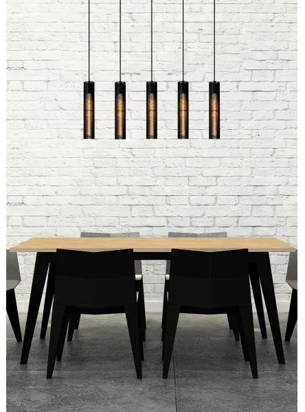 Lucide 73406/05/30 - Luster na lanku LIONEL 5xE27/60W/230V