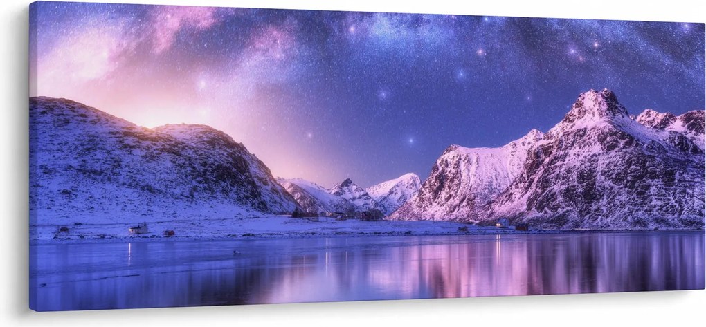 Obraz - Arktická krajina (120x50 cm)