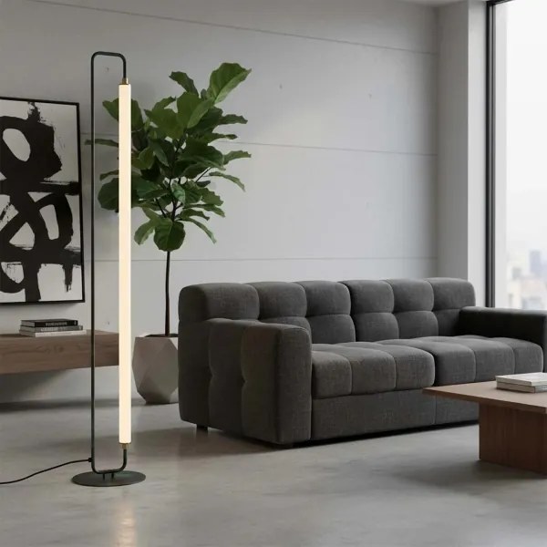 LED stojacia lampa FELICJA LED/24W/230V 4000K čierna