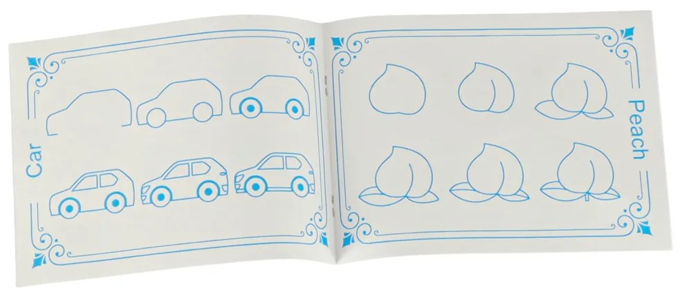 KIK Magická vodná maľovacia podložka 120×90 cm pre deti – sada s vodovými fixkami, motív Lúka