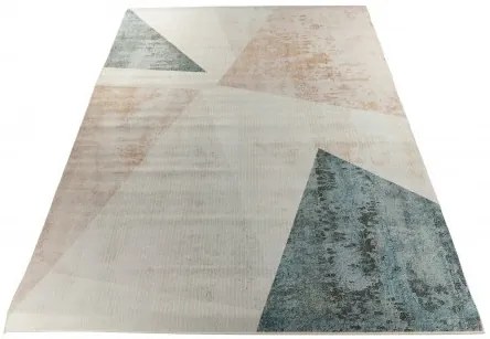 Koberec CRYSTAL PRINT ružový / modrý
