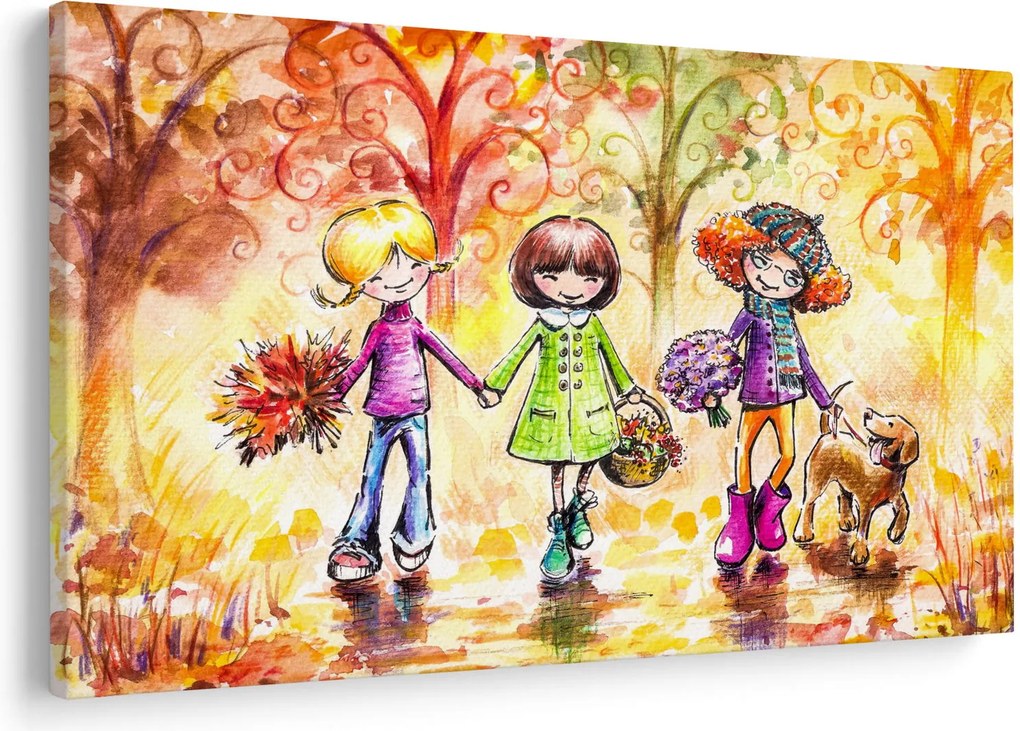 Obraz - Priateľstvo (90x60 cm)