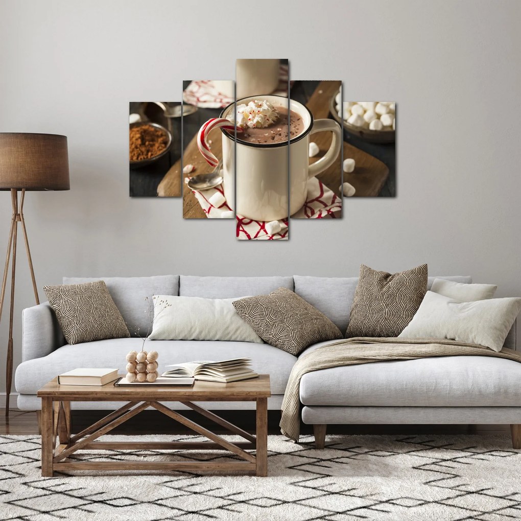 Obraz - Horúca čokoláda (150x105 cm)